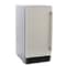 Maxx Ice Built-In Indoor Clear Ice Machine, ADA Compliant, 15 in.W, 65 lbs, Black with Stainless Steel Door MIM50P-ADA - alternate 1